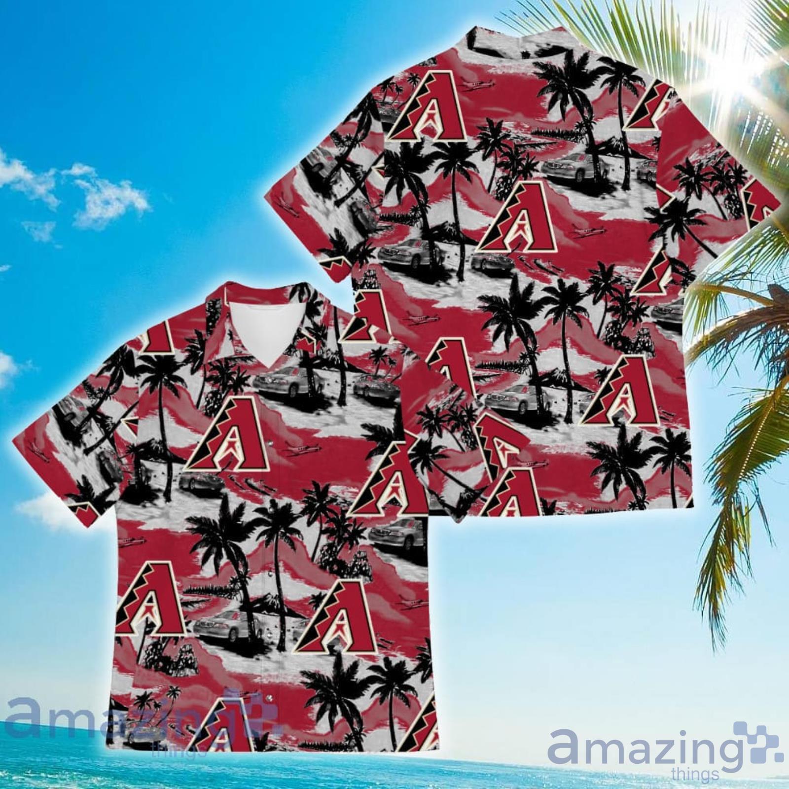 Arizona Diamondbacks Sports American Tropical Patterns Hawaiian For Fans Hawaiian Shirt Product Photo 1