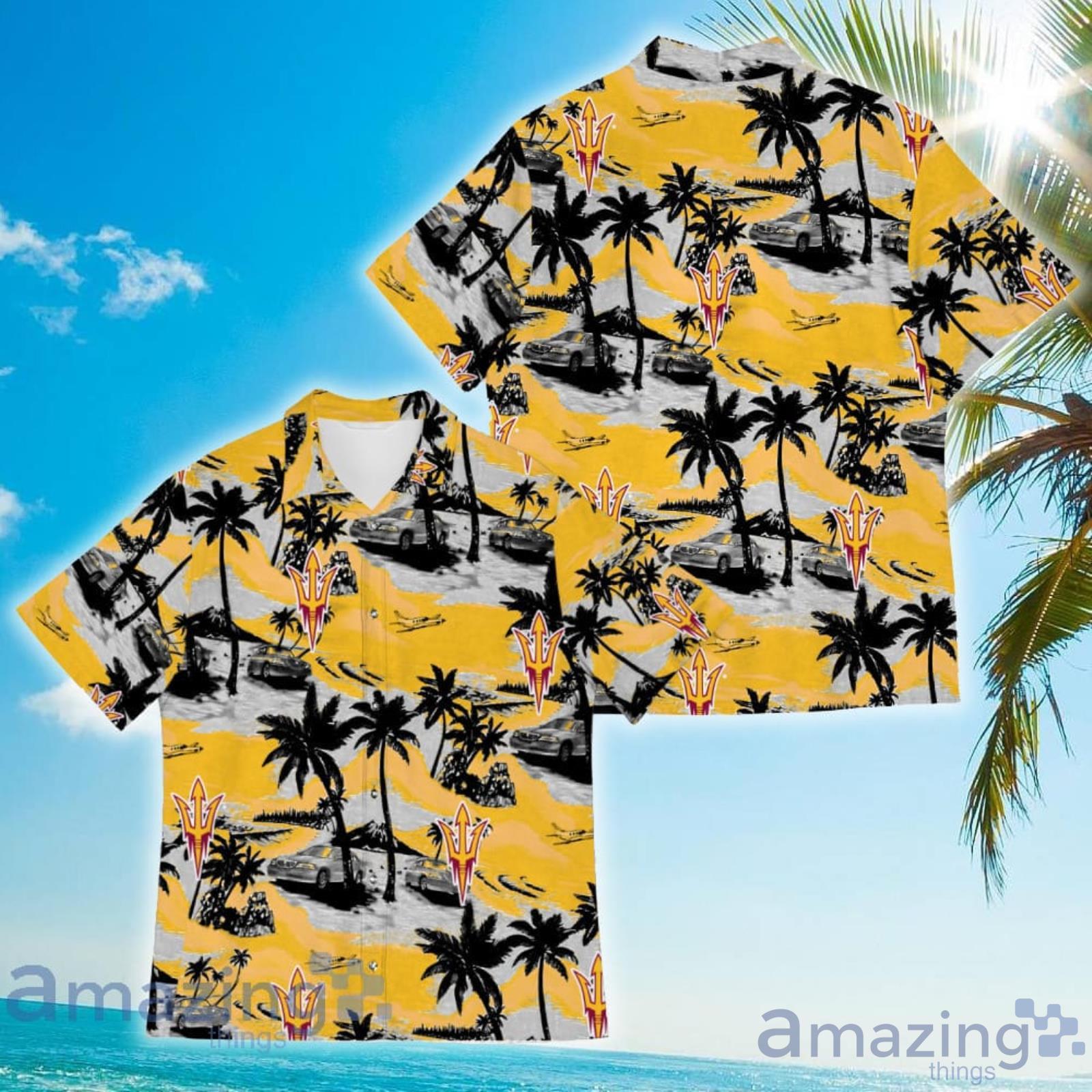 Arizona State Sun Devils Sports American Tropical Patterns Hawaiian For Fans Hawaiian Shirt Product Photo 1