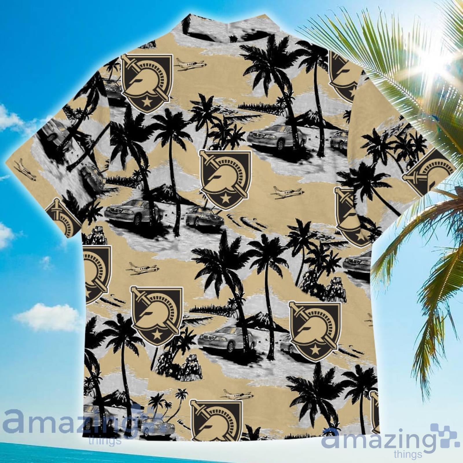 Army Black Knights Sports American Tropical Coconut Vintage Patterns Hawaiian Shirt image Army Black Knights Sports American Tropical Coconut Vintage Patterns Hawaiian Shirt Product Photo 3