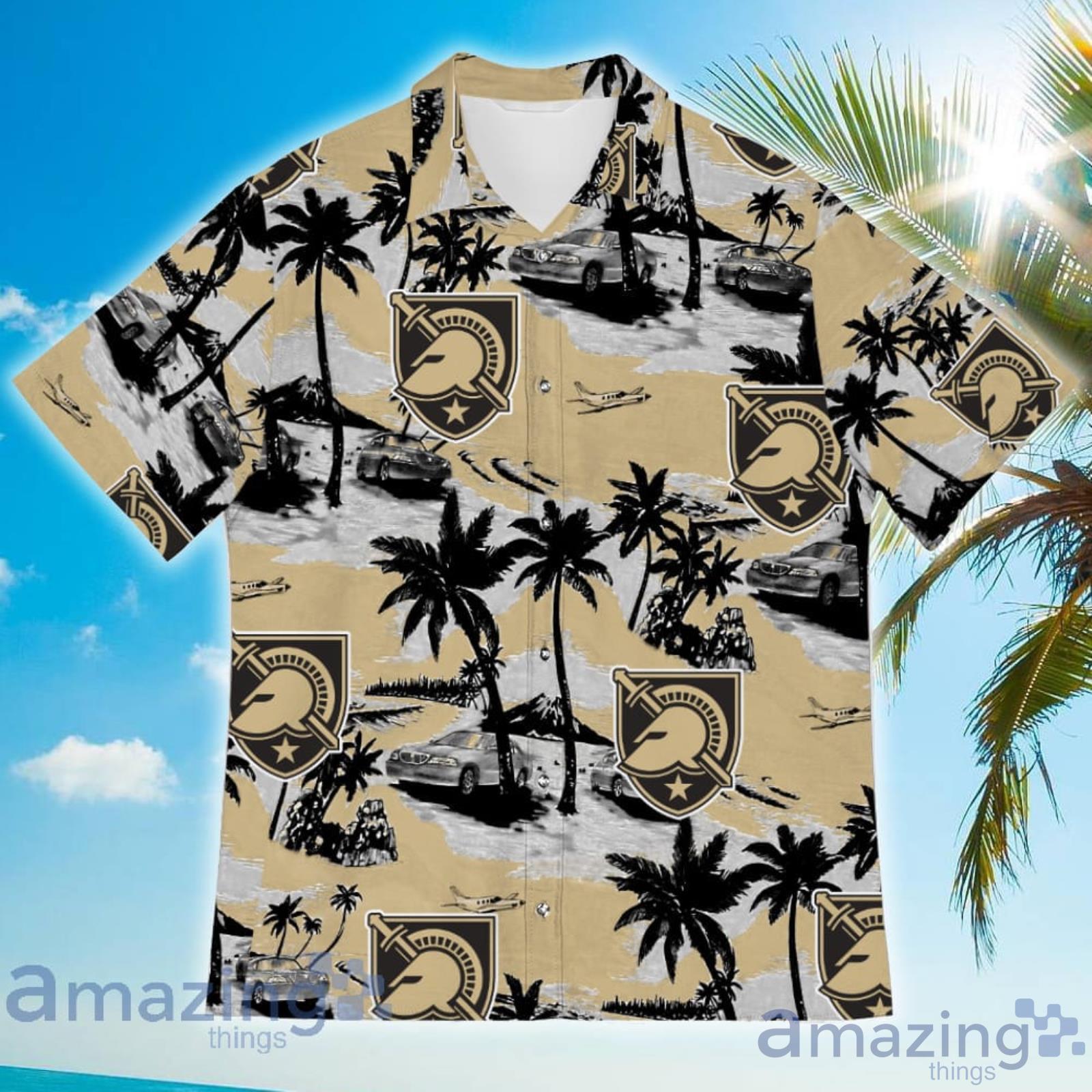 Army Black Knights Sports American Tropical Coconut Vintage Patterns Hawaiian Shirt image Army Black Knights Sports American Tropical Coconut Vintage Patterns Hawaiian Shirt Product Photo 5