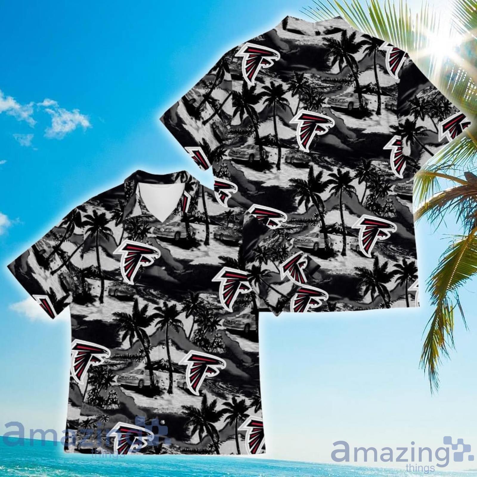 Atlanta Falcons Sports American Tropical Coconut Vintage Patterns Hawaiian Shirt Product Photo 1