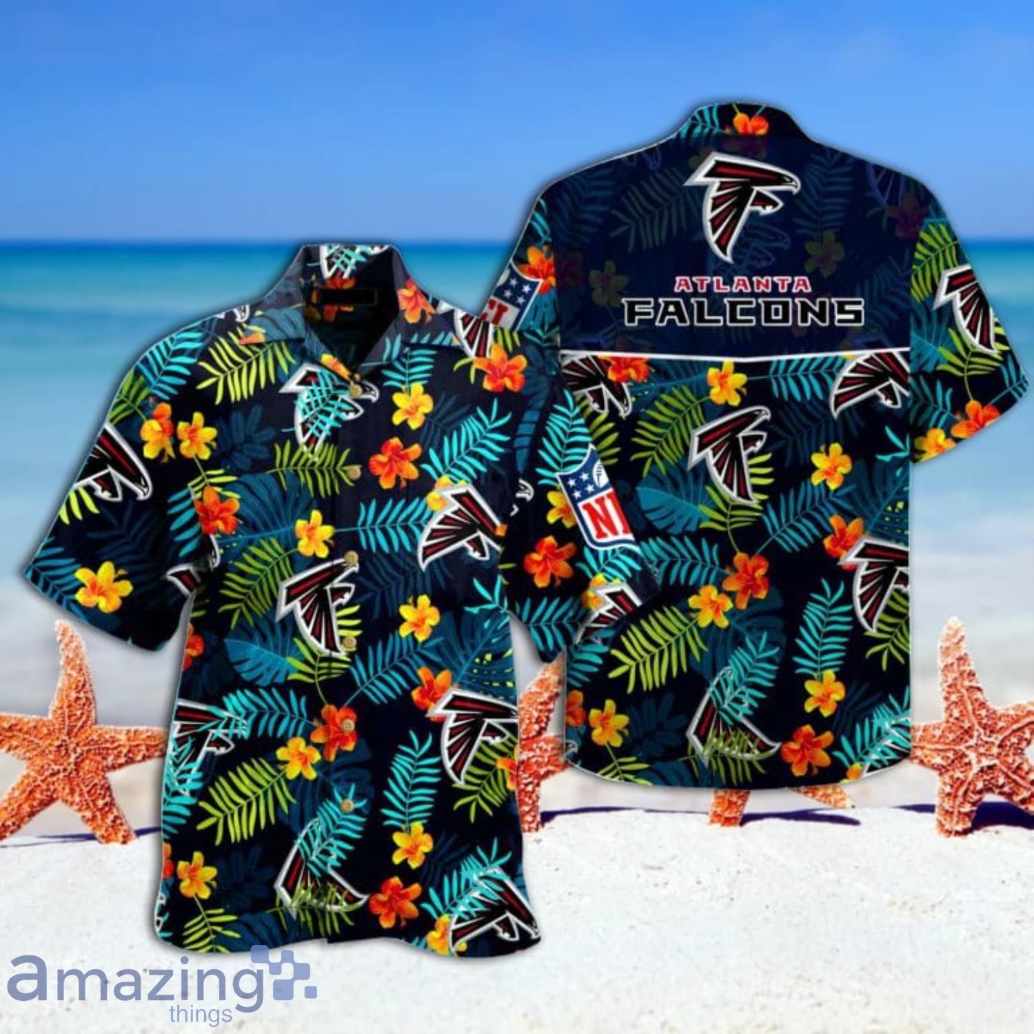Atlanta Falcons Summer Tropical Combo Hawaiian Shirt And Short Product Photo 1