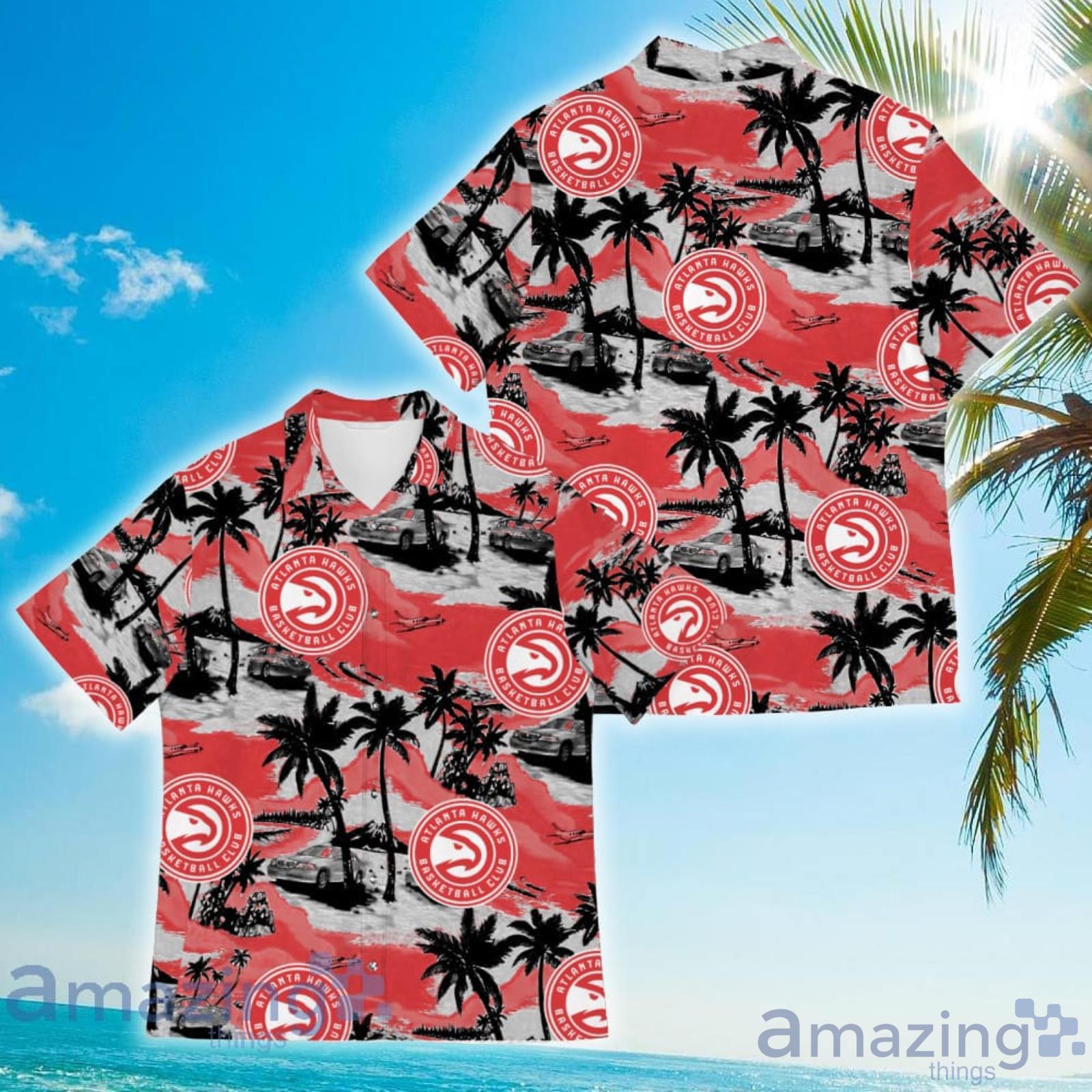 Atlanta Hawks Sports American Tropical Coconut Vintage Patterns Hawaiian Shirt image Atlanta Hawks Sports American Tropical Coconut Vintage Patterns Hawaiian Shirt Product Photo 4