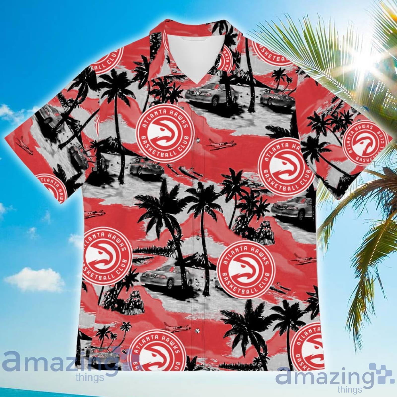 Atlanta Hawks Sports American Tropical Coconut Vintage Patterns Hawaiian Shirt image Atlanta Hawks Sports American Tropical Coconut Vintage Patterns Hawaiian Shirt Product Photo 5