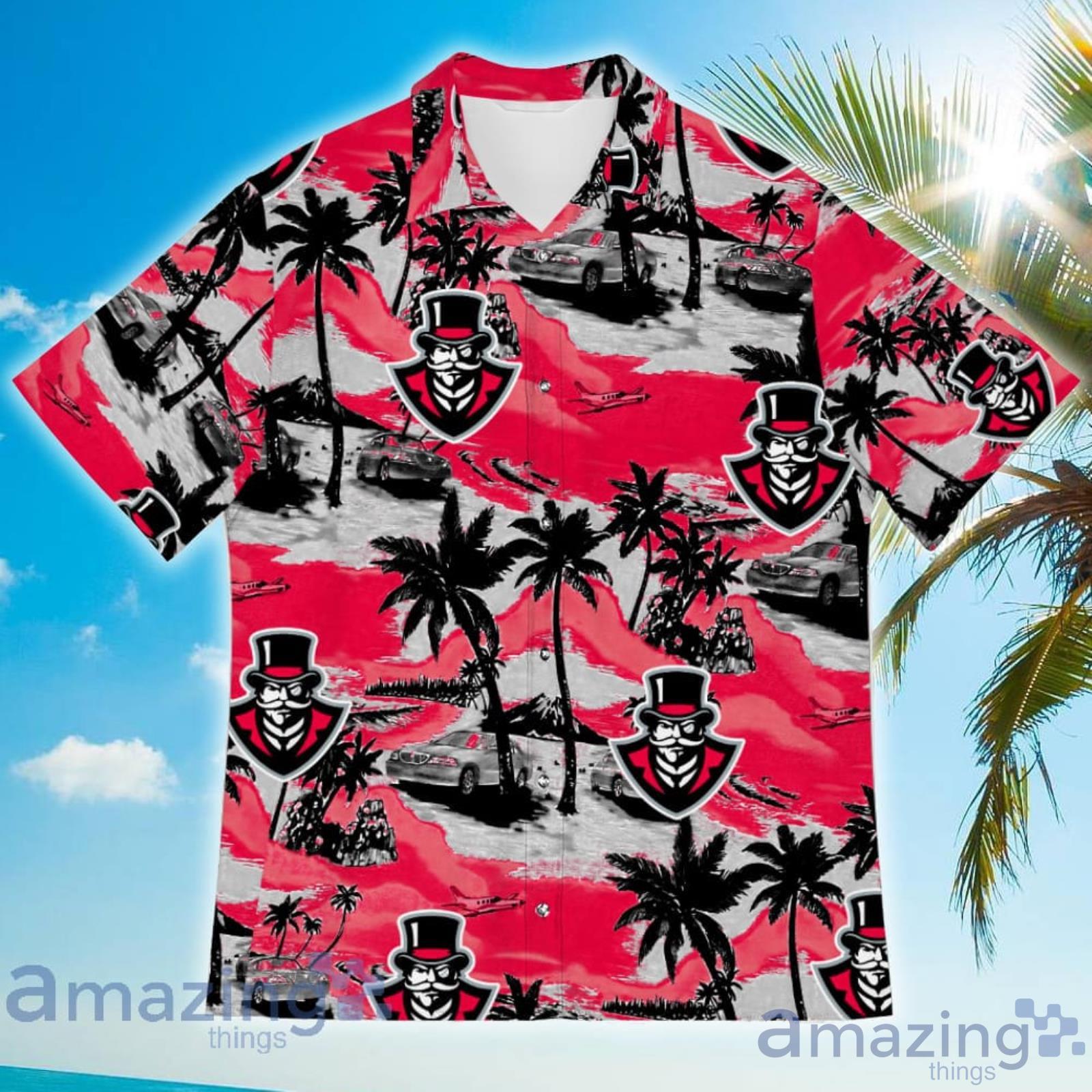 Austin Peay Governors Sports American Tropical Coconut Vintage Patterns Hawaiian Shirt image Austin Peay Governors Sports American Tropical Coconut Vintage Patterns Hawaiian Shirt Product Photo 5