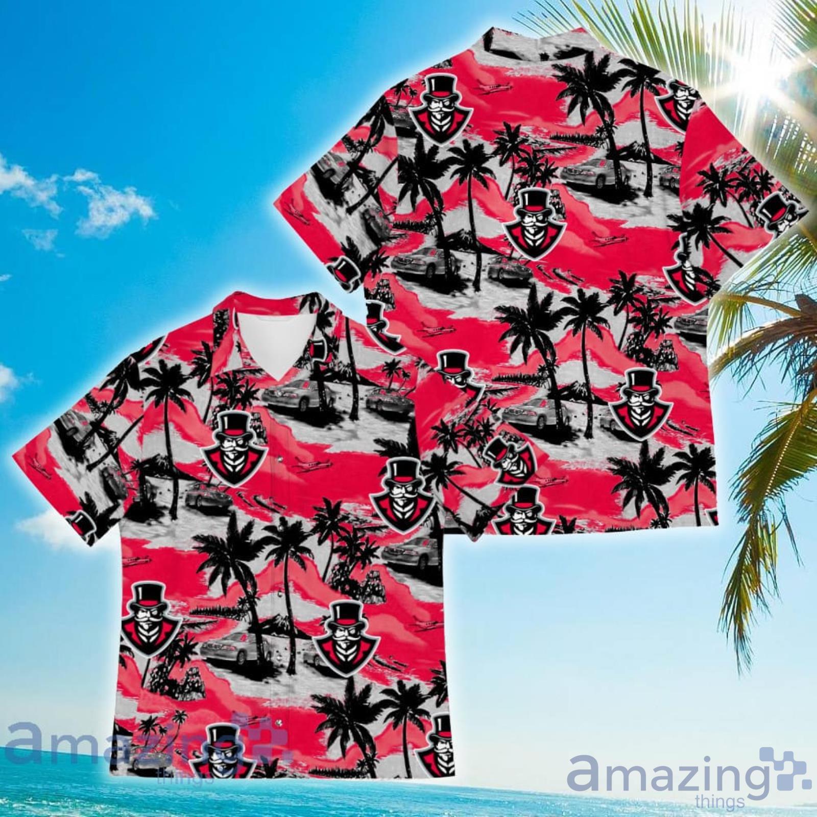 Austin Peay Governors Sports American Tropical Coconut Vintage Patterns Hawaiian Shirt Product Photo 1 Austin Peay Governors Sports American Tropical Coconut Vintage Patterns Hawaiian Shirt Product Photo 1