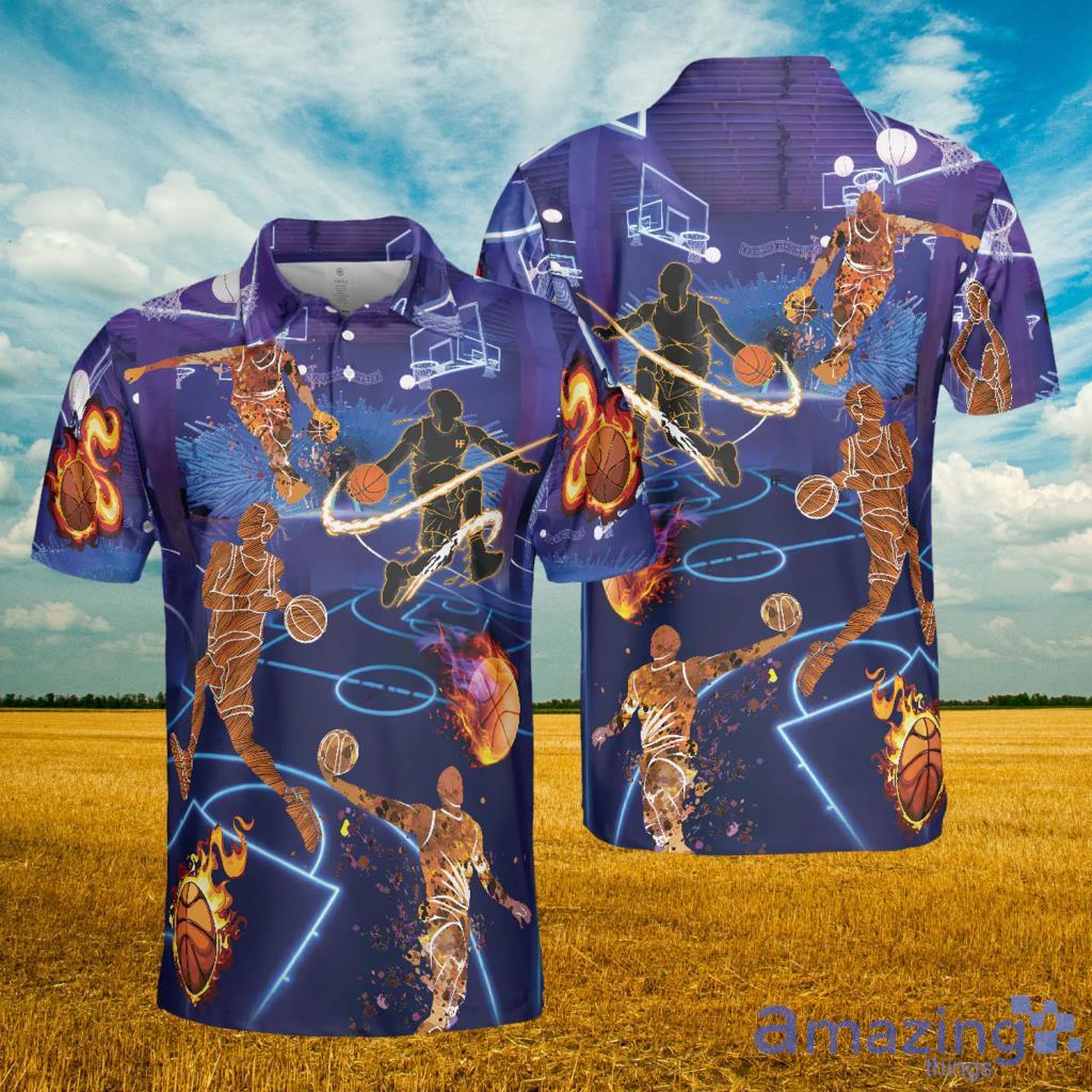 Basketball It's In My DNA Polo Shirt - Basketball It's In My DNA Polo Shirt