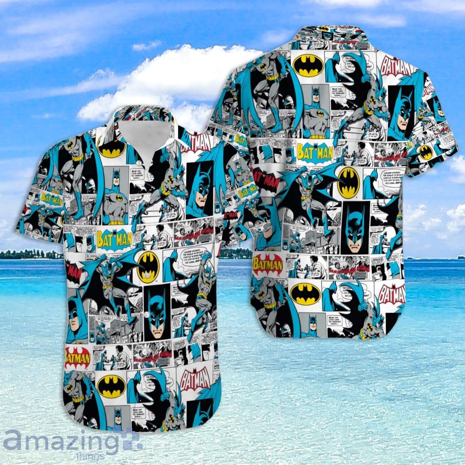 Batman DC Comic Pattern Hawaiian Shirt For Men And Women Product Photo 1