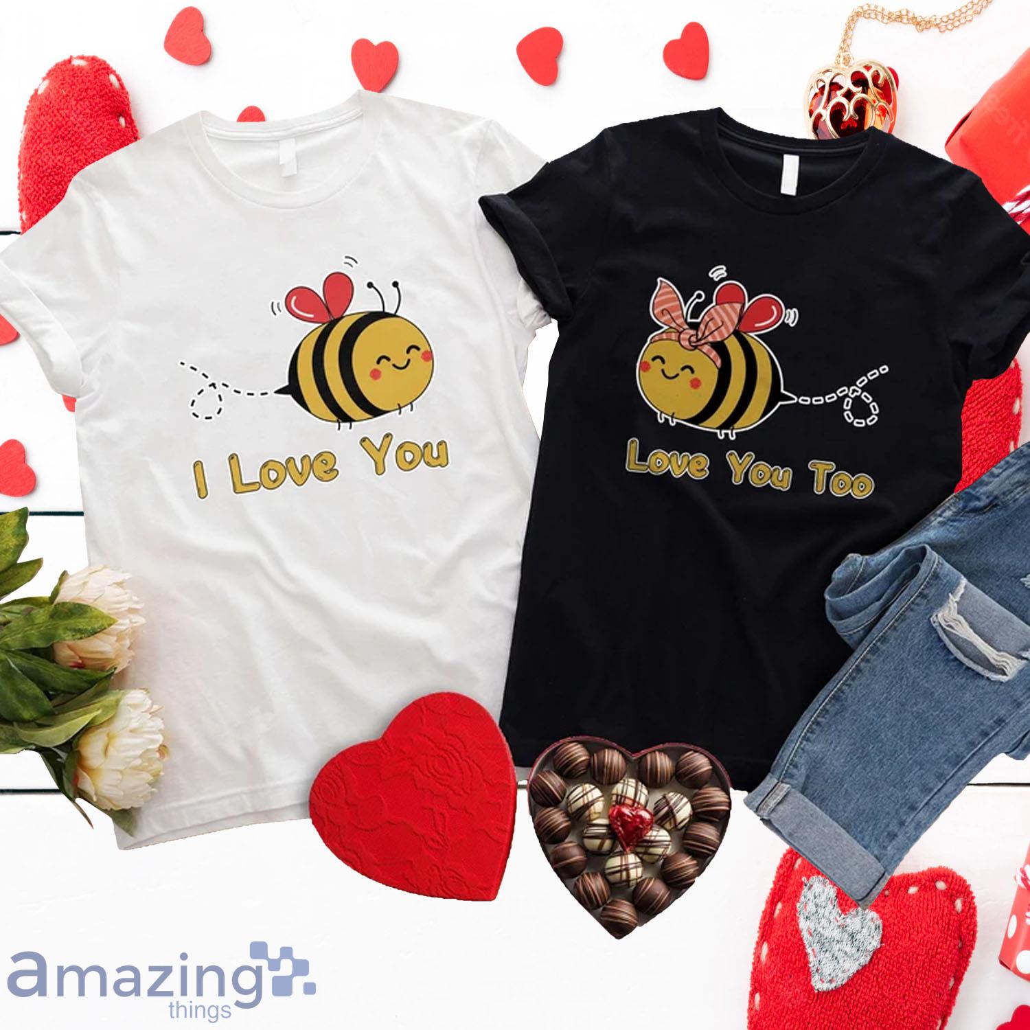 Bee Mine Valentine Couple Matching Shirt, - Bee Mine Valentine Couple Matching Shirt,