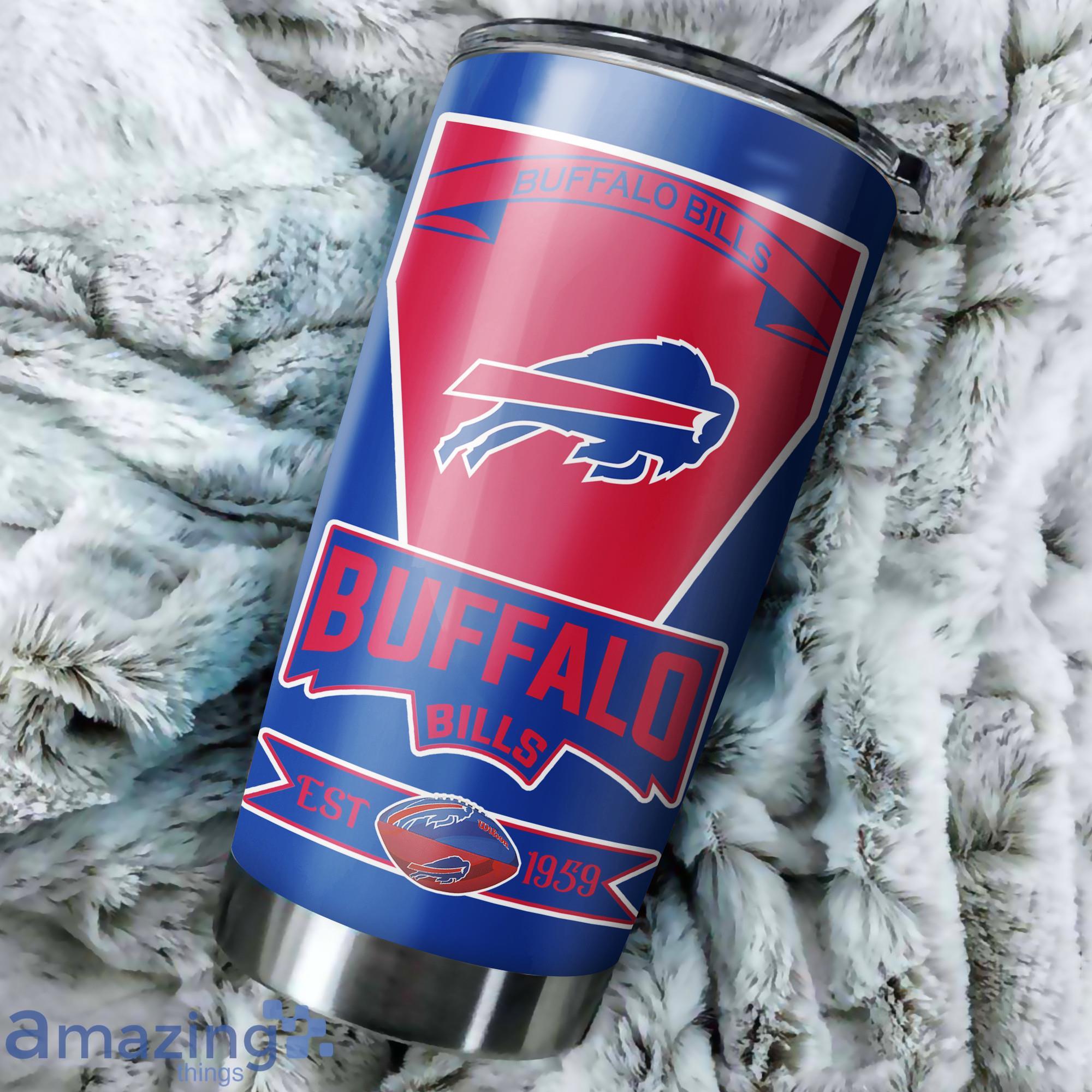 Buffalo Bills Girl Custom Name Tumbler