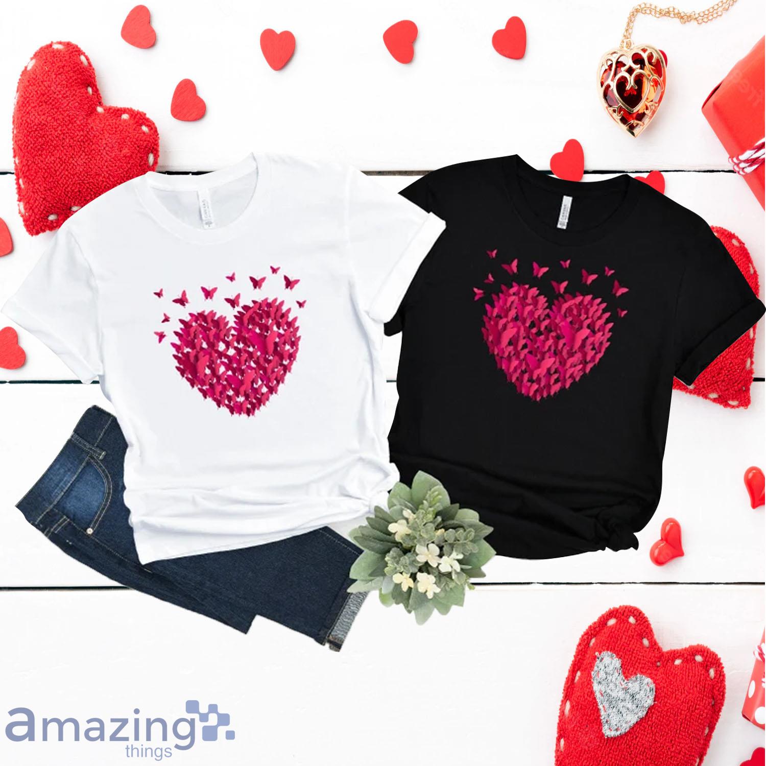 Butterfly Valentine's Day Shirt - Butterfly Valentine's Day Shirt
