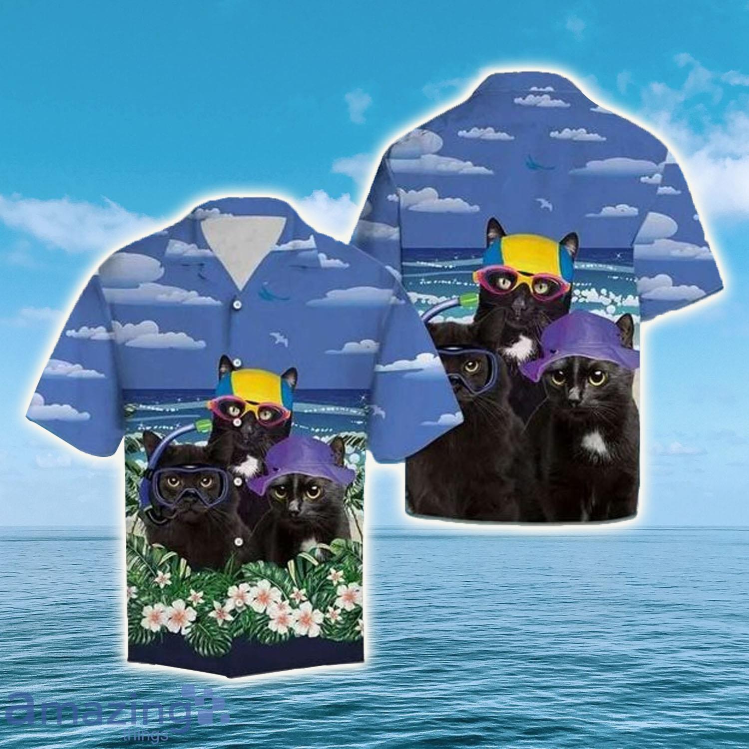 Cat Summer Beach Relax Shirt, Cat Hawaiian Shirt - Cat Summer Beach Relax Shirt, Cat Hawaiian Shirt