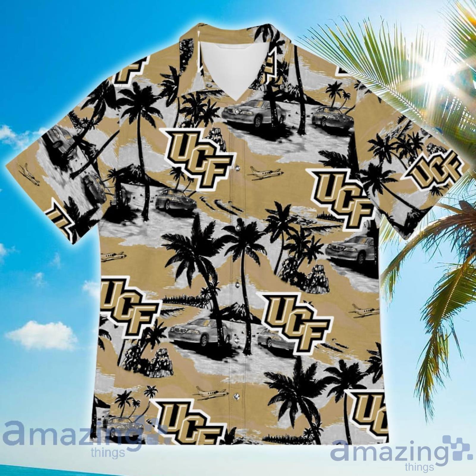 Central Florida Knights Sports American Tropical Coconut Vintage Patterns Hawaiian Shirt image Central Florida Knights Sports American Tropical Coconut Vintage Patterns Hawaiian Shirt Product Photo 5
