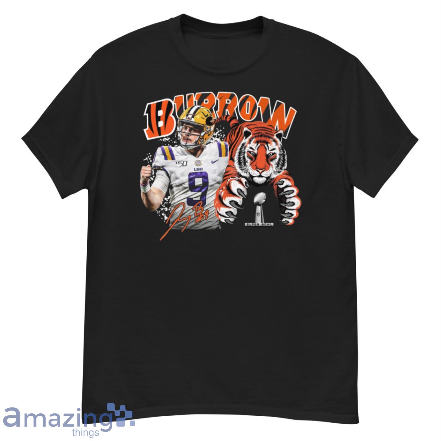 Champions Super Bowl Joe Burrow Cincinnati Bengals Team T-shirt