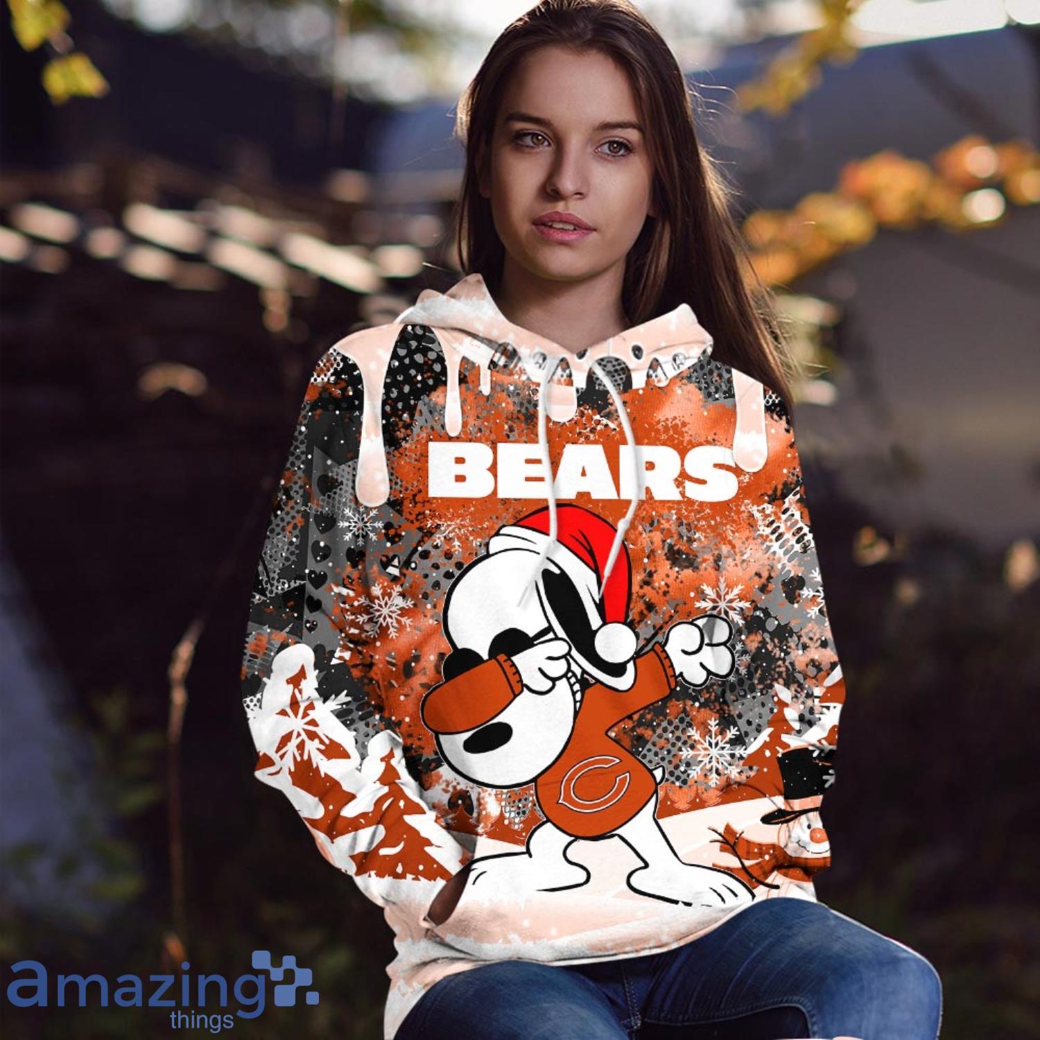 The Peanuts characters Chicago Bears Christmas sweater, hoodie, sweater,  long sleeve and tank top