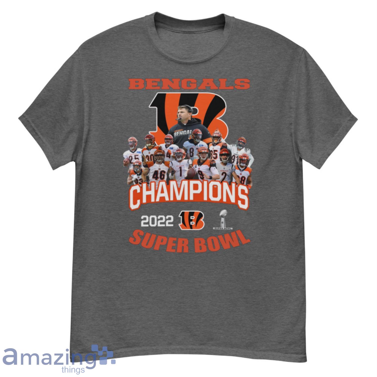 Cincinnati Bengals 2022 Super Bowl Champions Shirt Gift For Fans Product Photo 1