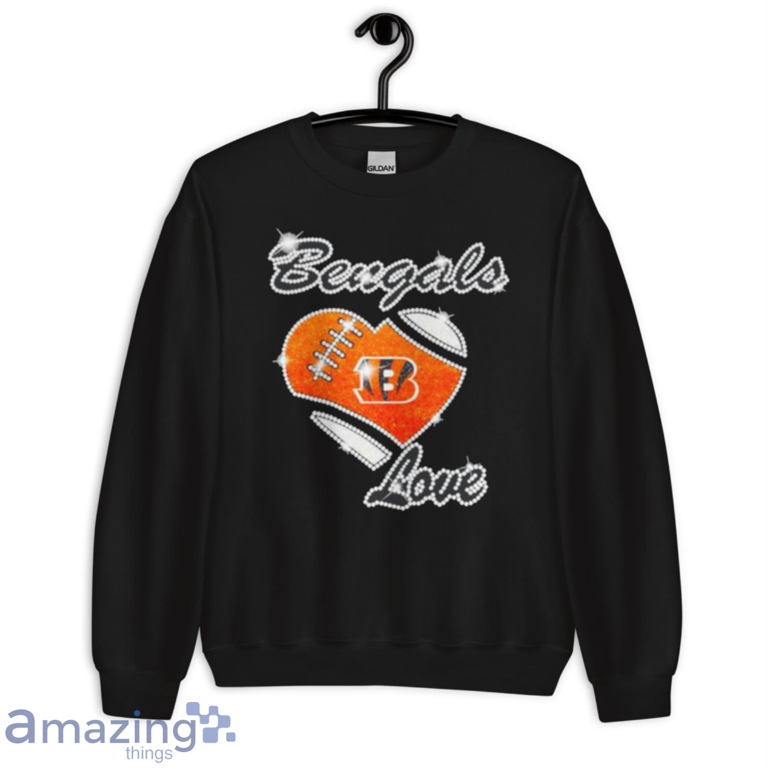 Cincinnati Bengals Heart Diamond 2023 T-Shirt