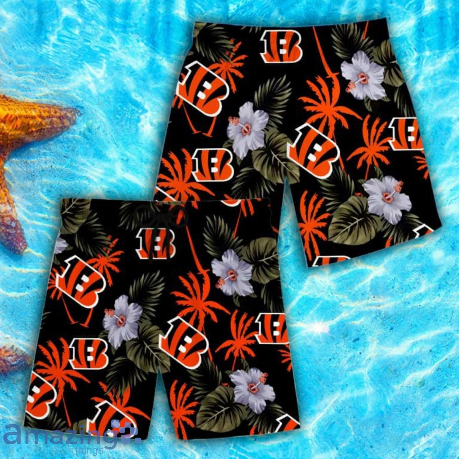 Cincinnati Bengals Hawaiian Shirt, Shorts, Combo Hawaiian Shirt