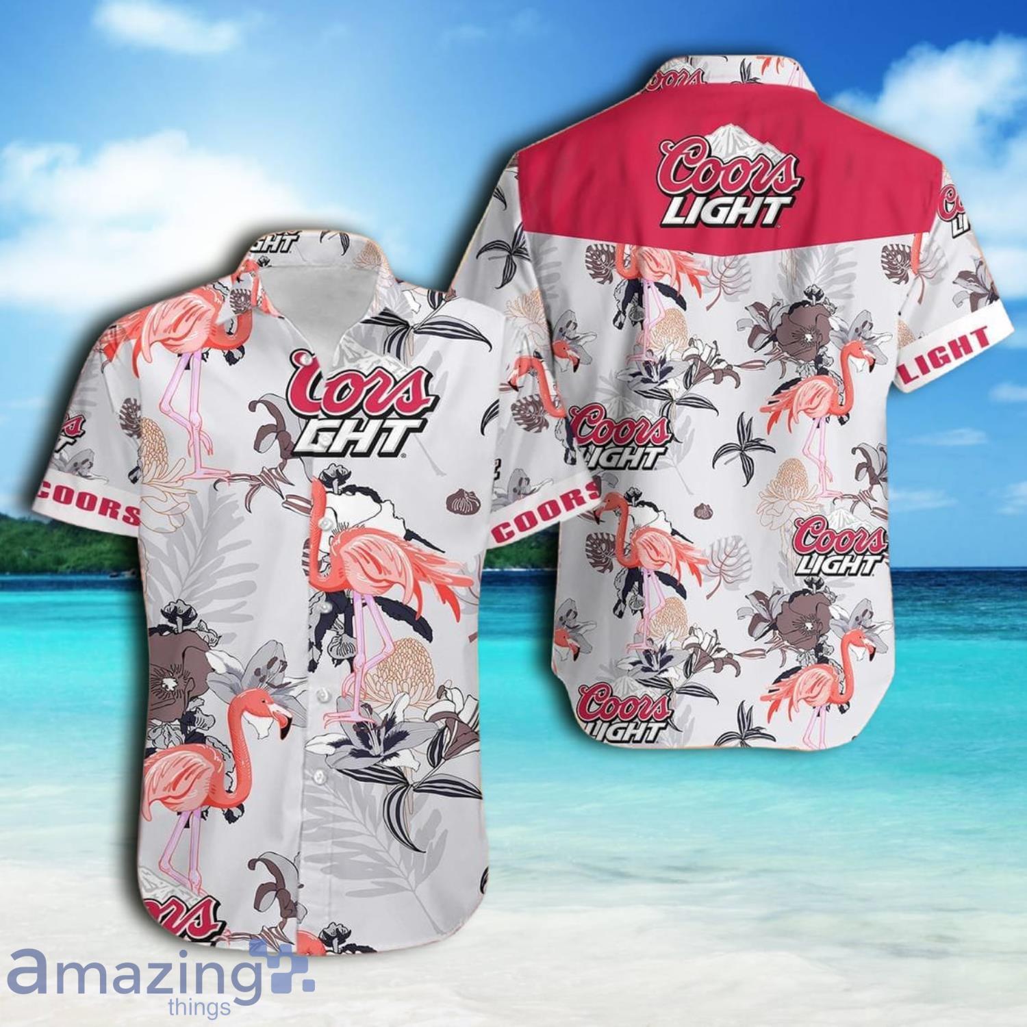 3D Pattern Design Flamingo CUSTOM Baseball Jersey -   Worldwide Shipping