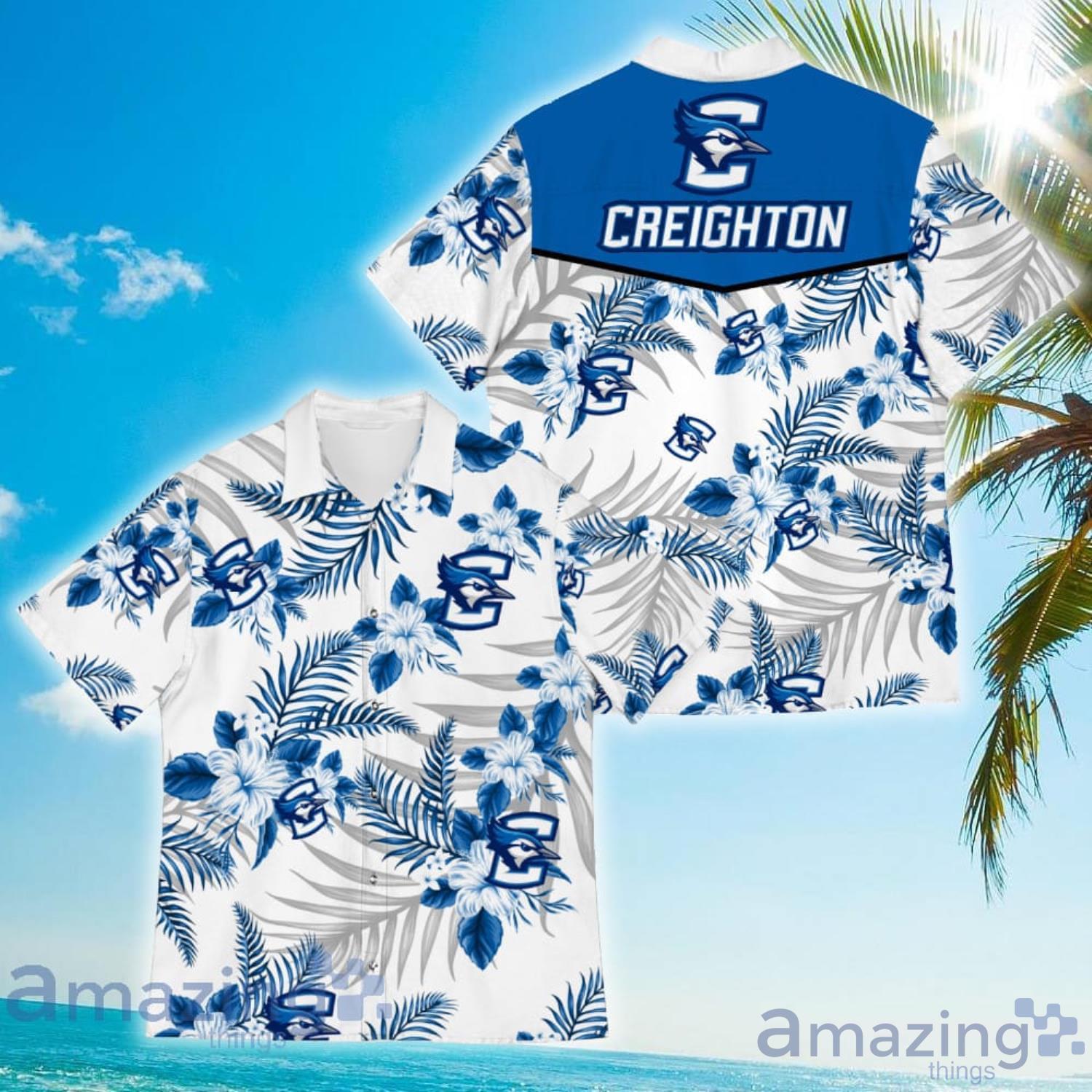 Youth Blue Creighton Bluejays Logo Comfort Colors T-Shirt