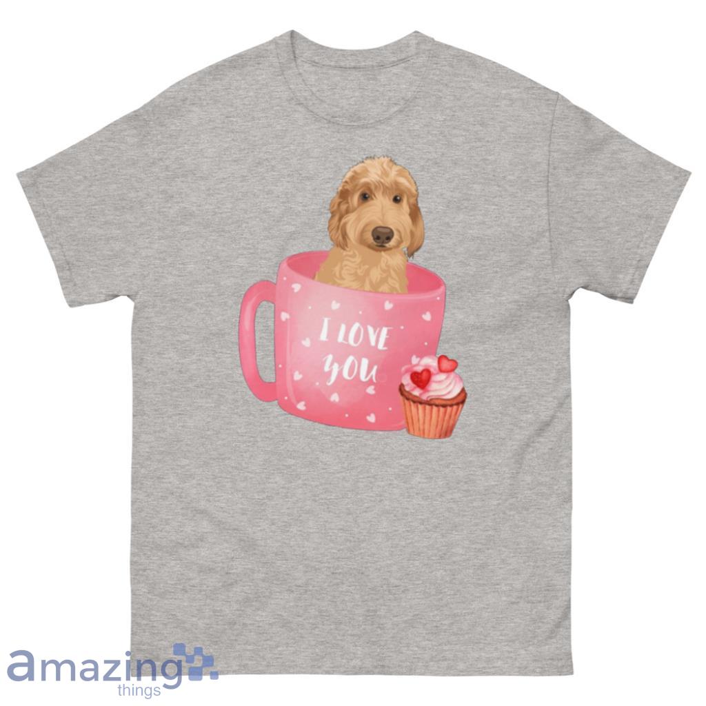 Cup Of Love Goldendoodle Valentine Day's Coupe Shirt - 500 Men’s Classic Tee Gildan