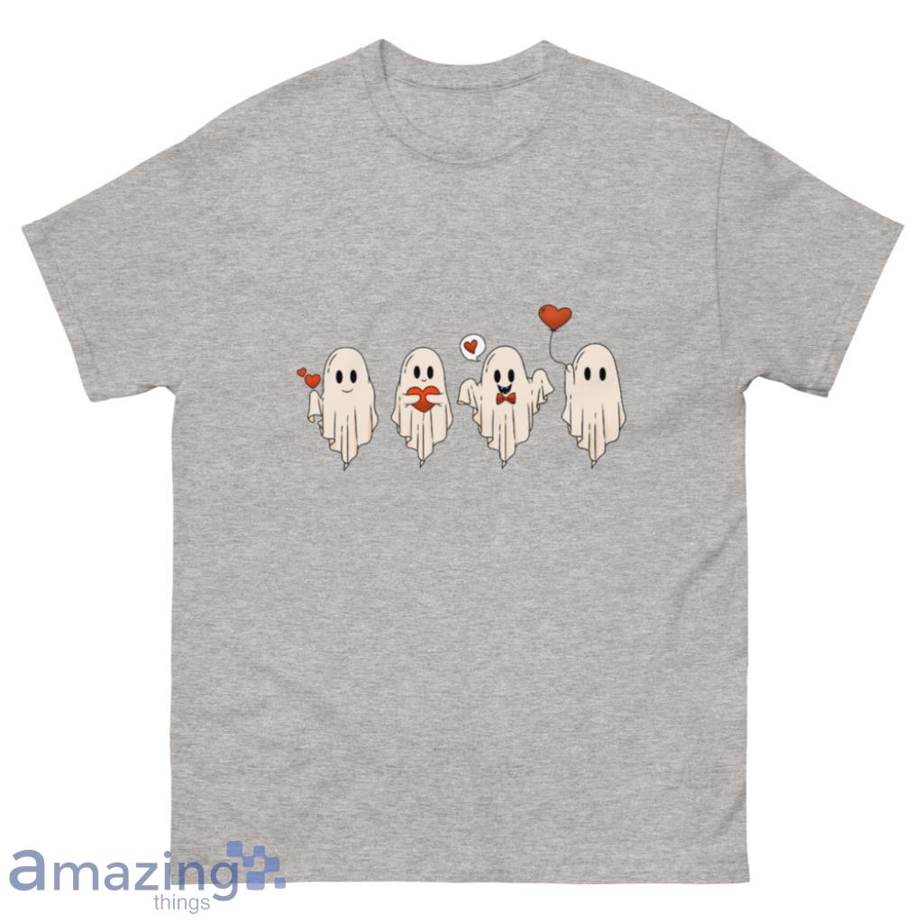 Cute Ghost Valentine's Day Shirt - 500 Men’s Classic Tee Gildan