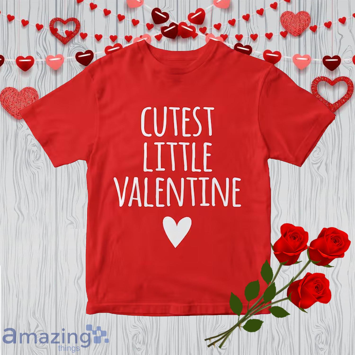 Cutest Little Valentine Day's Shirt For Boy - Cutest Little Valentine Day's Shirt For Boy