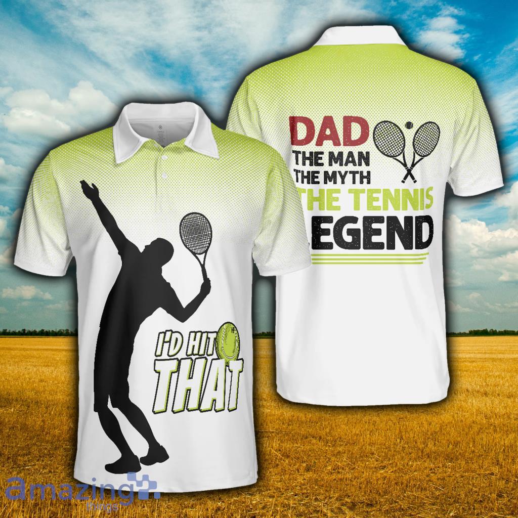 Dad The Man The Myth The Tennis Legend Polo shirt - Dad The Man The Myth The Tennis Legend Polo shirt