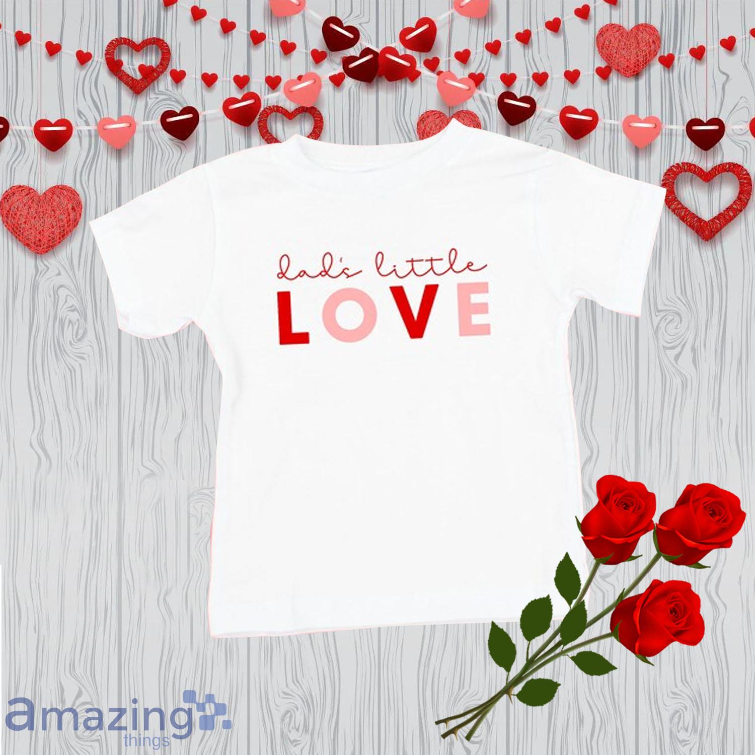 Dad's Little Love -  Child Shirt Valentine Day's Shirt For Boy - Dad's Little Love -  Child Shirt Valentine Day's Shirt For Boy
