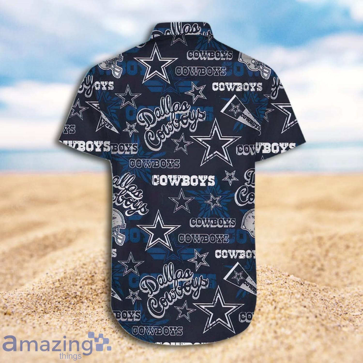 Beach Shirt Nfl Dallas Cowboys Star Symbols Pattern Hawaiian Shirt