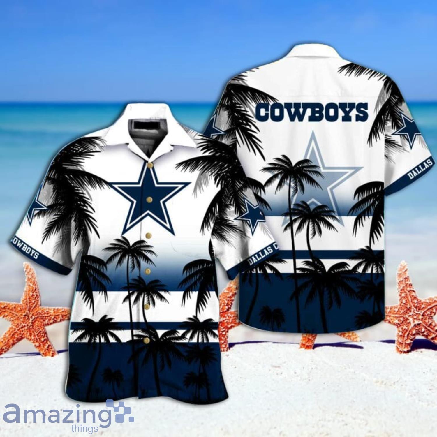 Dallas Cowboys Under Armour Summer Hawaiian Shirt And Shorts