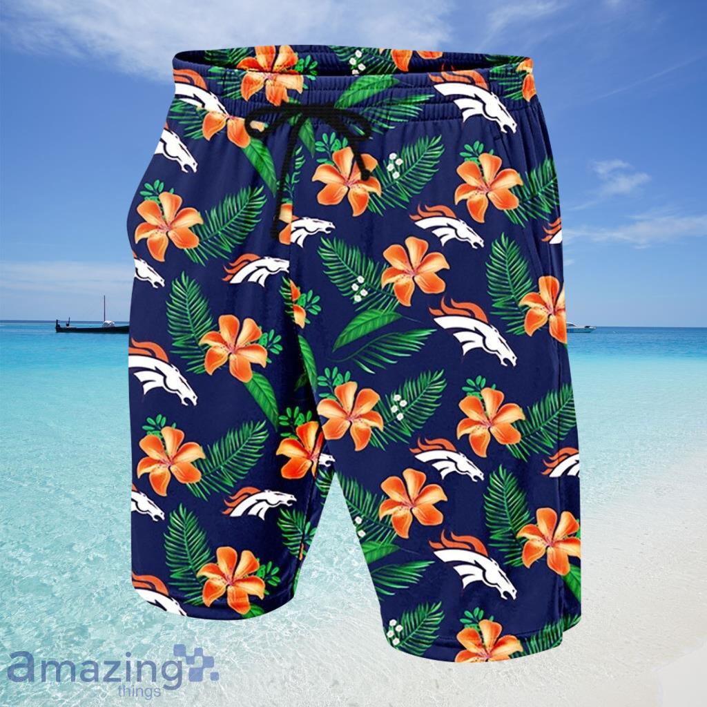 Denver Broncos NFL Hawaiian Shorts - Denver Broncos NFL Hawaiian Shorts
