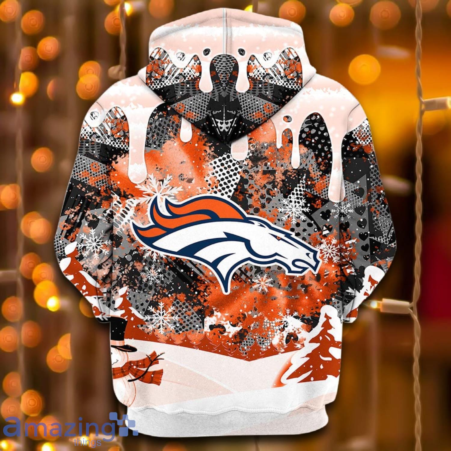 Denver Broncos Nfl Football Orange Denver Broncos 3D Hoodie