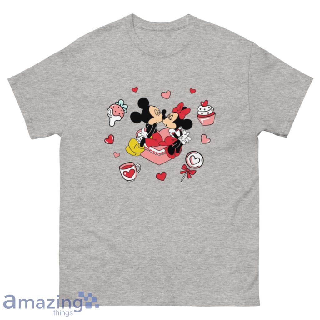 Disney Hearts Valentine Shirt - 500 Men’s Classic Tee Gildan