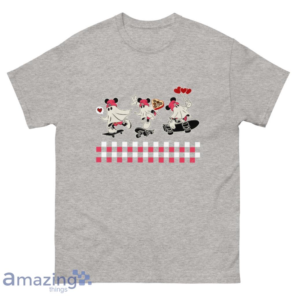 Disney Mickey Valentine Ghost Shirt - 500 Men’s Classic Tee Gildan Disney Mickey Valentine Ghost Shirt - 500 Men’s Classic Tee Gildan
