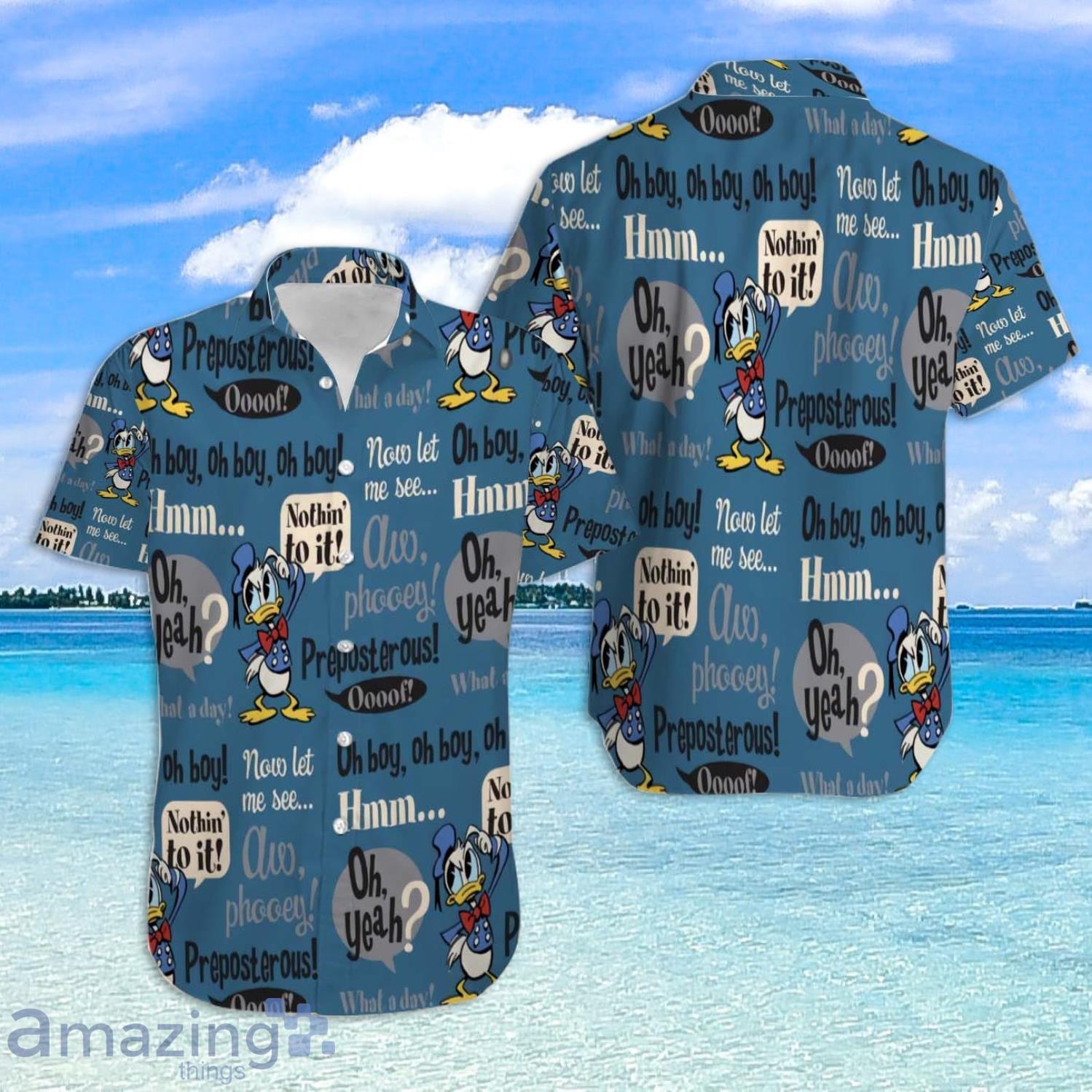 Donald Duck Disneyland Hawaiian Shirt For Men And Women Product Photo 1