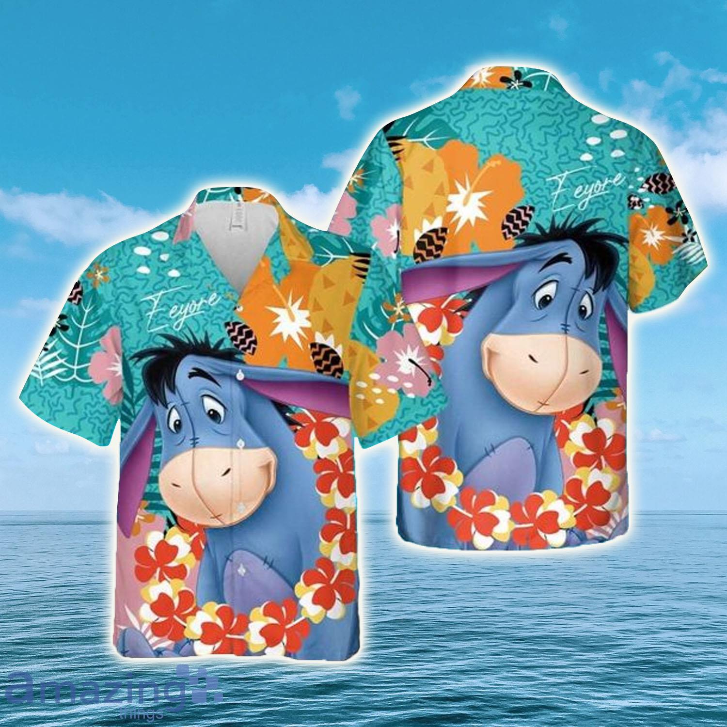 Eeyore Donkey Winnie The Pooh Disney Tropical Forest Hawaii Shirt - Eeyore Donkey Winnie The Pooh Disney Tropical Forest Hawaii Shirt