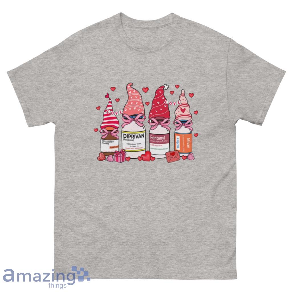 ER Nurse Happy Valentines Day Shirt - 500 Men’s Classic Tee Gildan