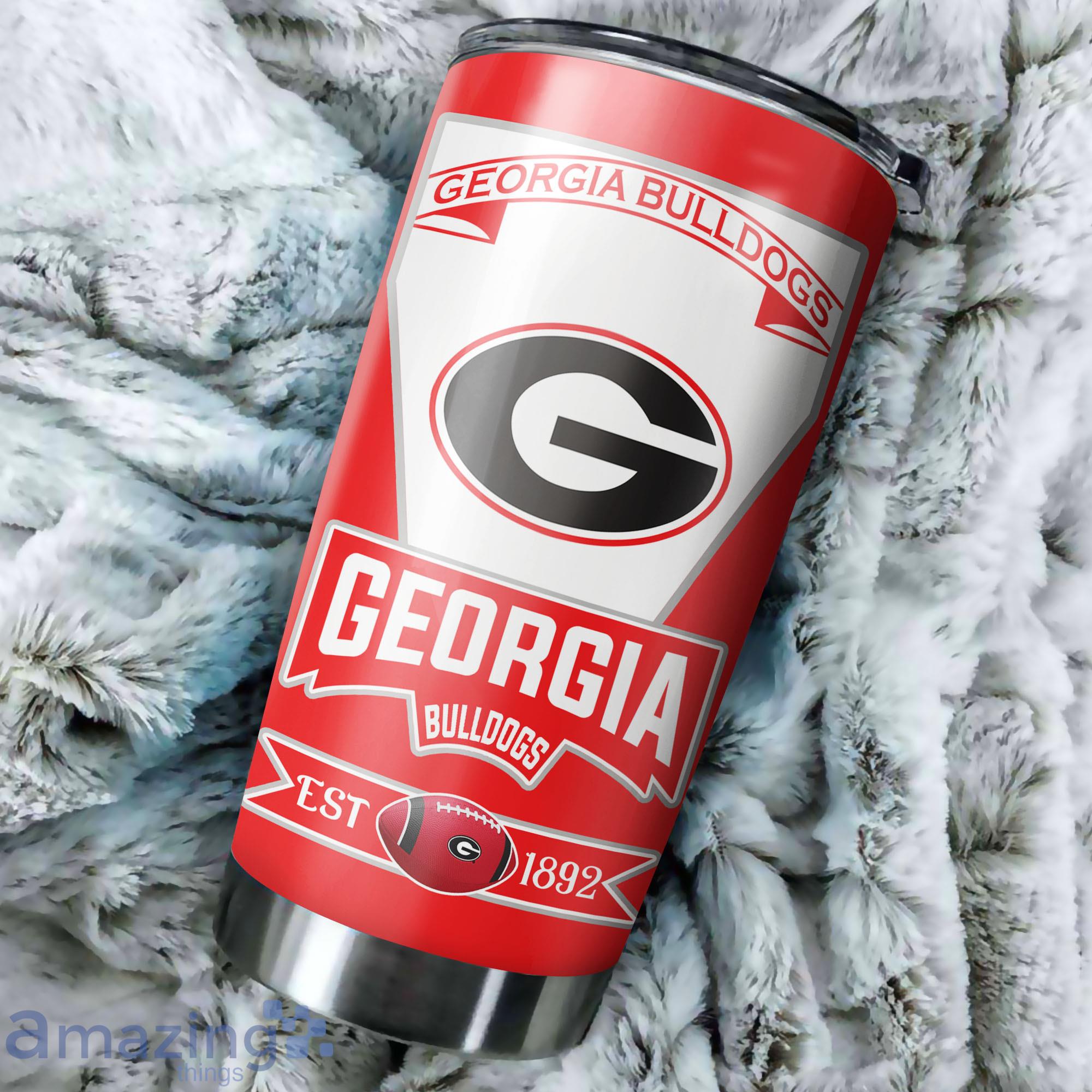 Georgia Bulldogs Custom Name Tumbler For Fans image Georgia Bulldogs Custom Name Tumbler For Fans Product Photo 2