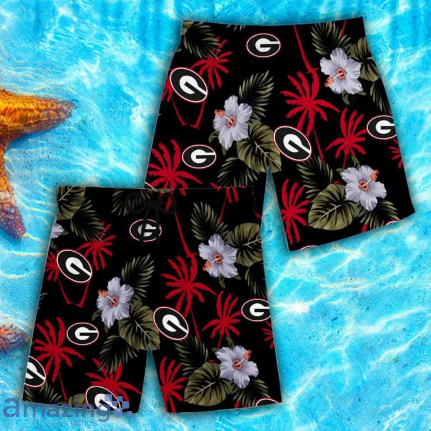 GEORGIA BULLDOGS Hawaiian Shirt And Short Set Gift Men Women