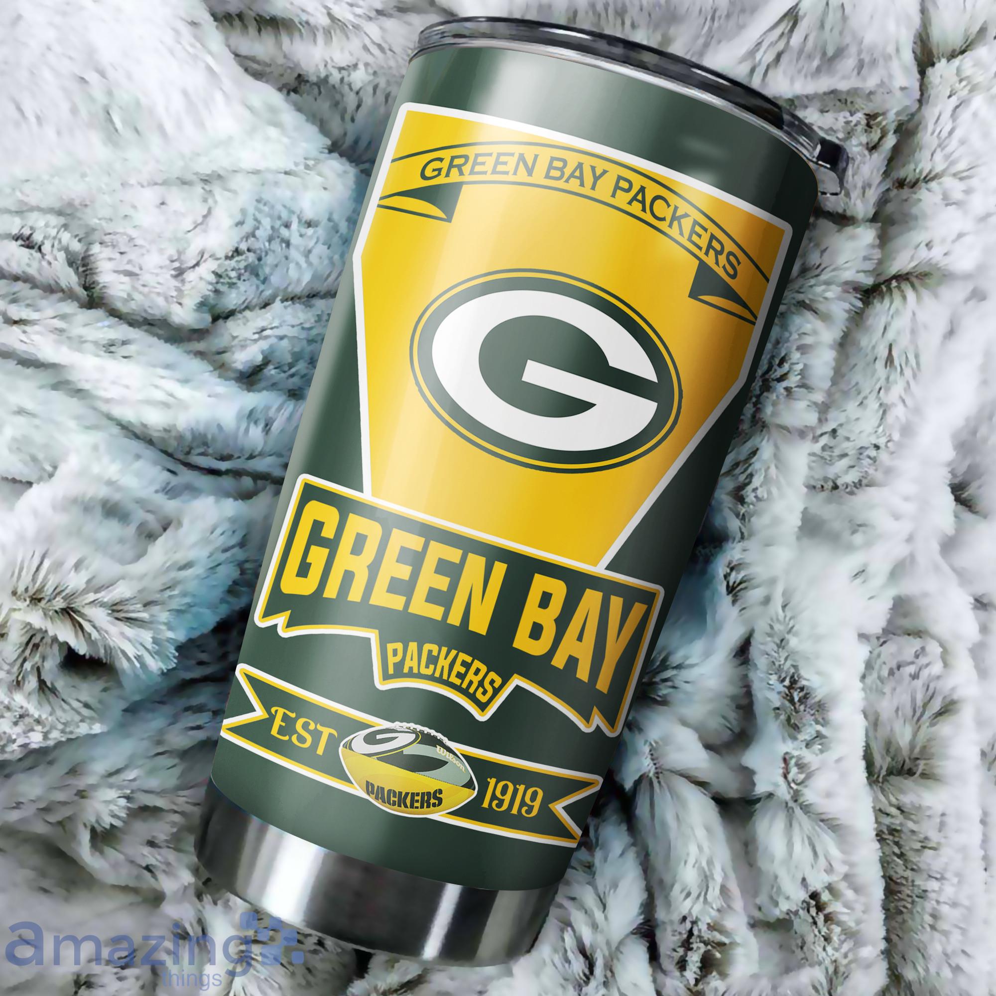 Green Bay Packers Custom Name Tumbler - Green Bay Packers Custom Name  Tumbler, Perfect Gift for Fans - Dingeas