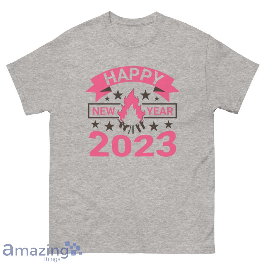 Happy New Year 2023 T-Shirt - 500 Men’s Classic Tee Gildan Happy New Year 2023 T-Shirt - 500 Men’s Classic Tee Gildan