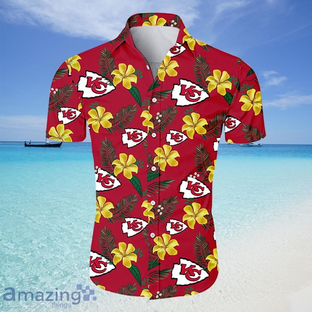 Kansas City Chiefs NFL Hawaiian Shirt Tropical Aloha Flower For Fans