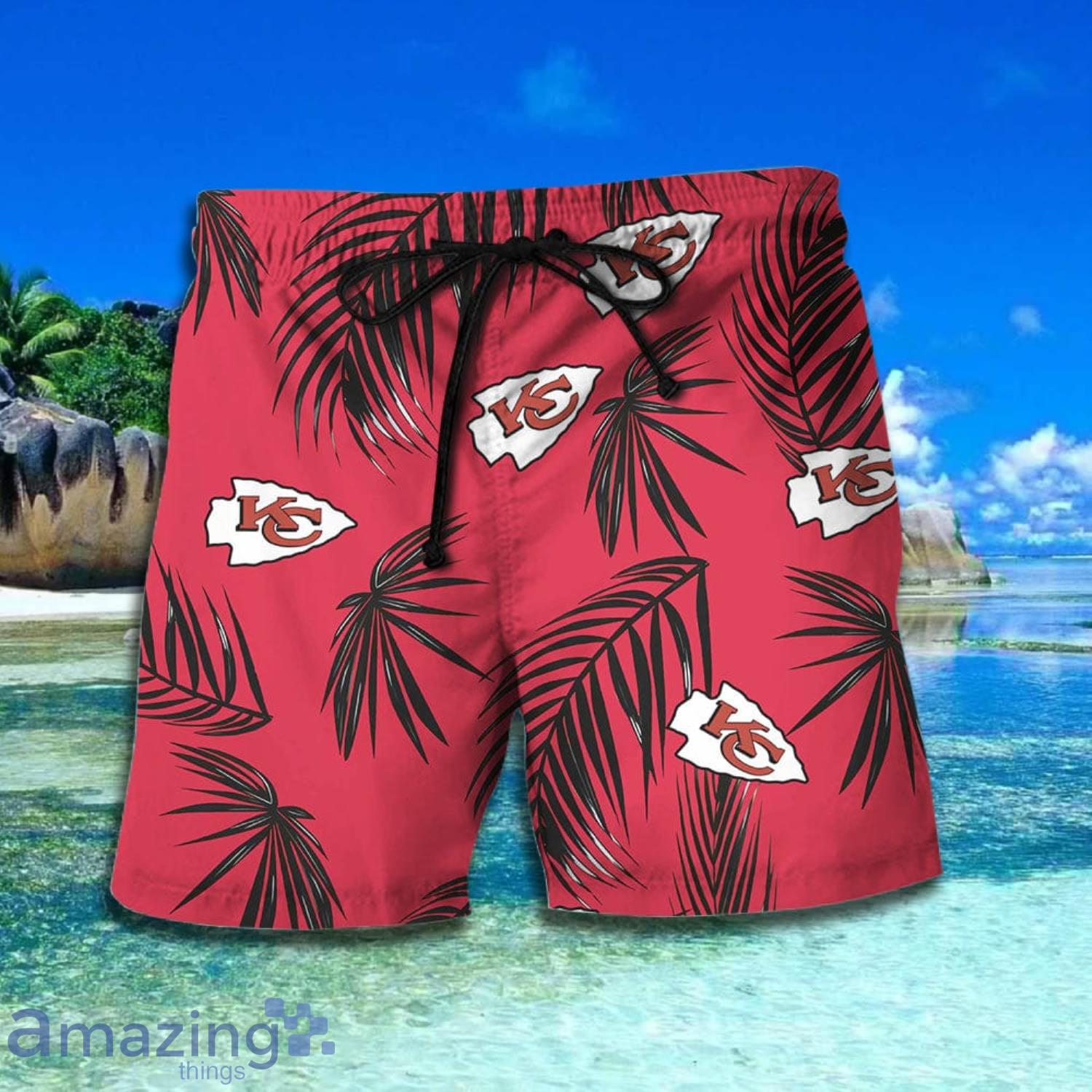 Chiefs Hawaiian Shirt Palm Leaves Pattern Unique Kansas City