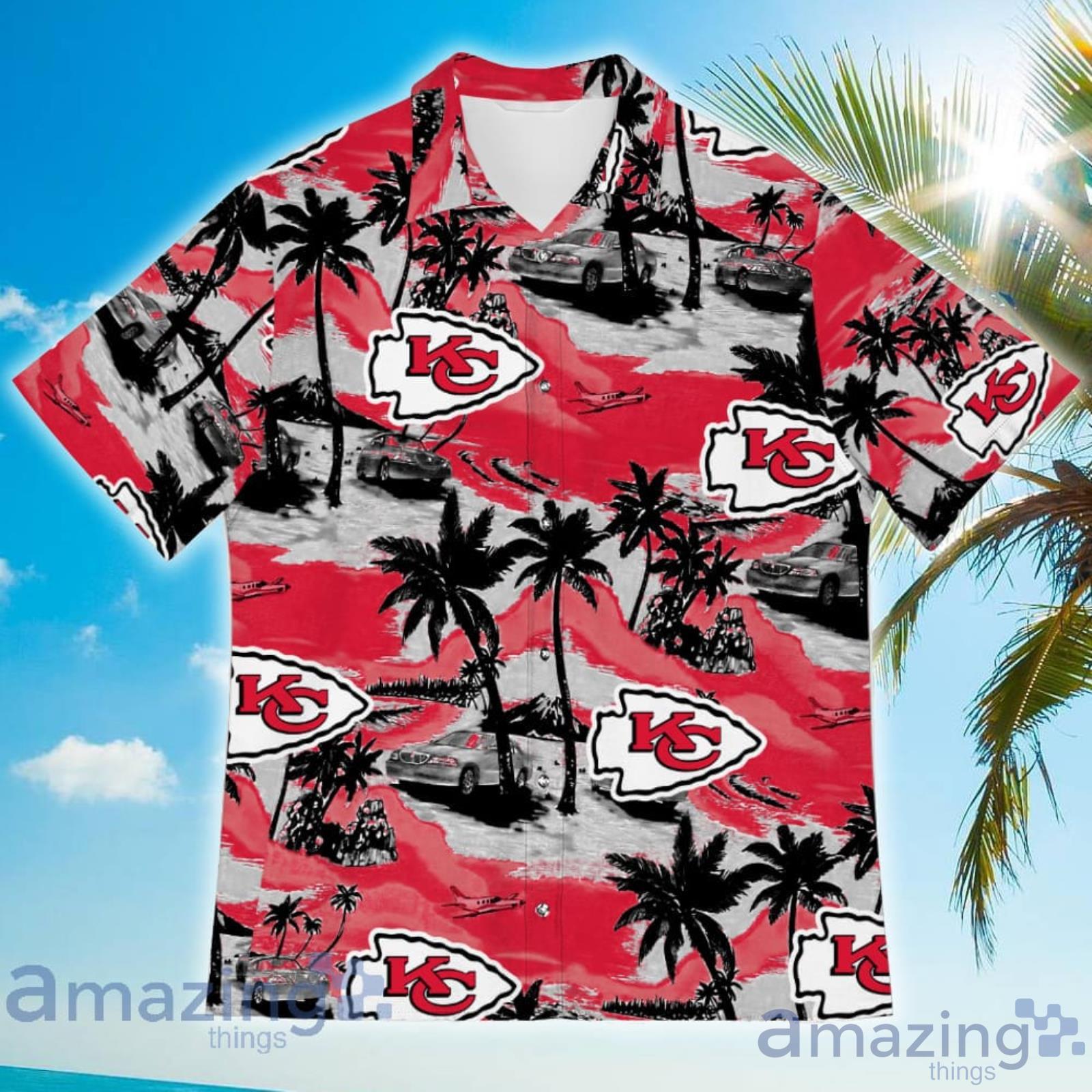 Kansas City Chiefs NFL Vintage Coconut Tropical Hawaiian Shirt For