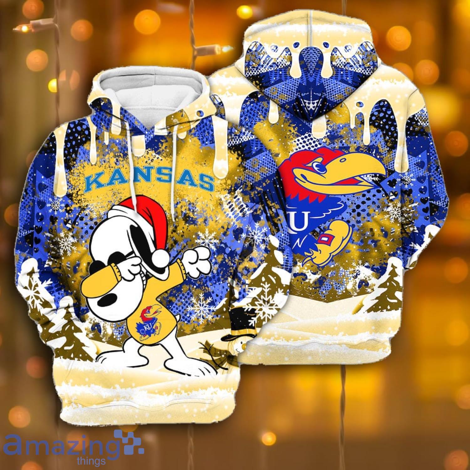 Kansas City Chiefs Sweater Cute The Snoopy Show Football Helmet 3D –