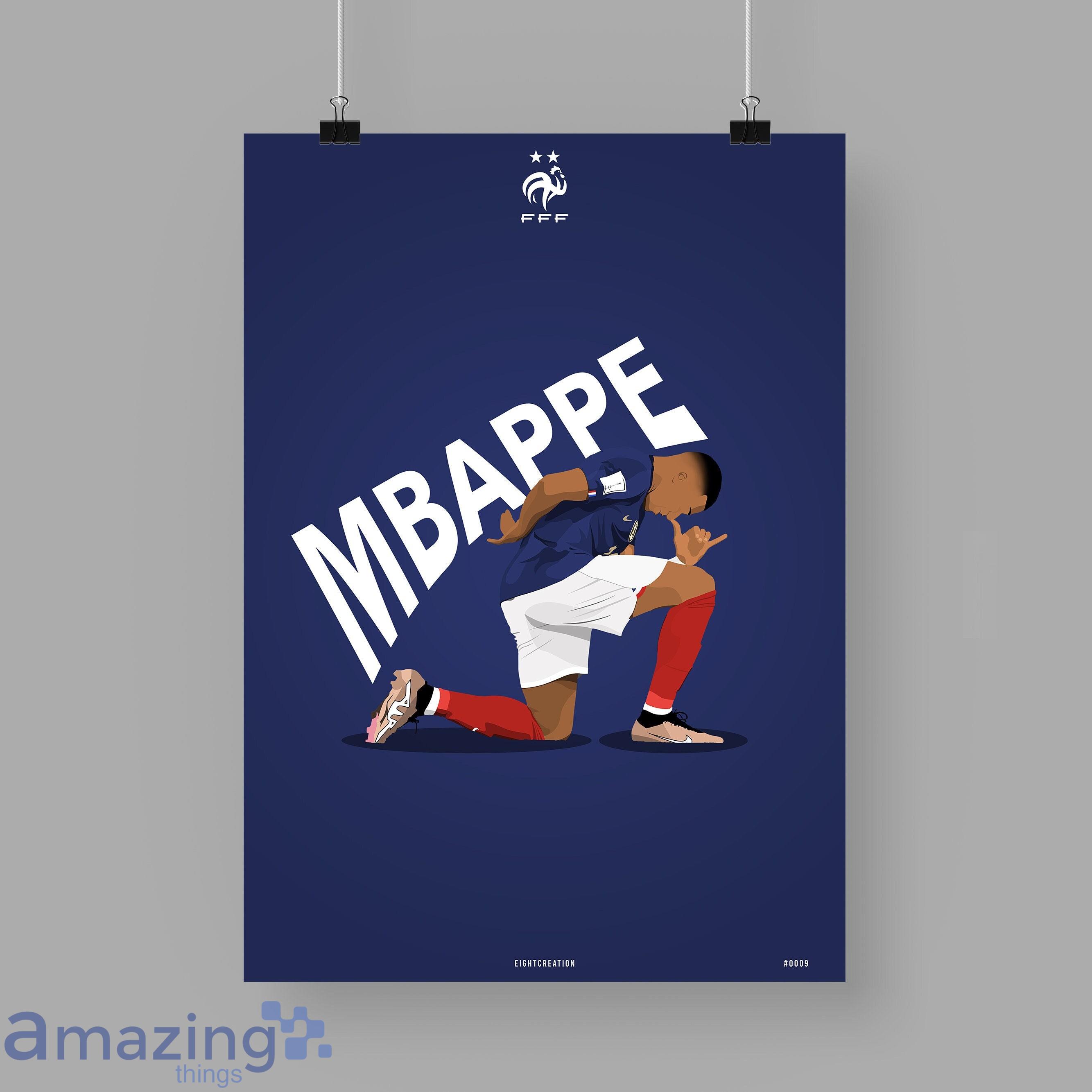 K.Mbappe Team of France  Poster Or Canvas Art Product Photo 1