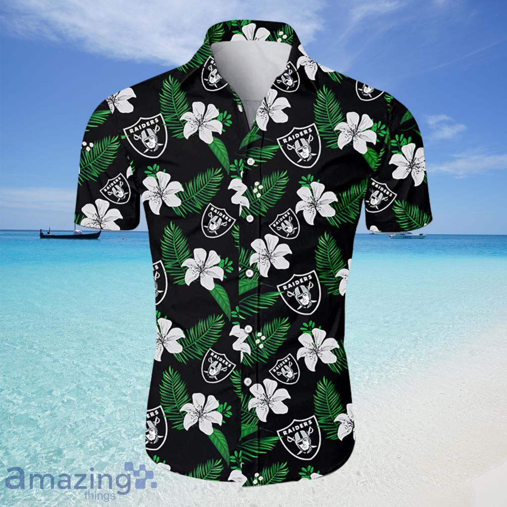 Las Vegas Raiders American Flag Logo Hawaiian Shirt Vacation Gift For Men  And Women Gift - Banantees