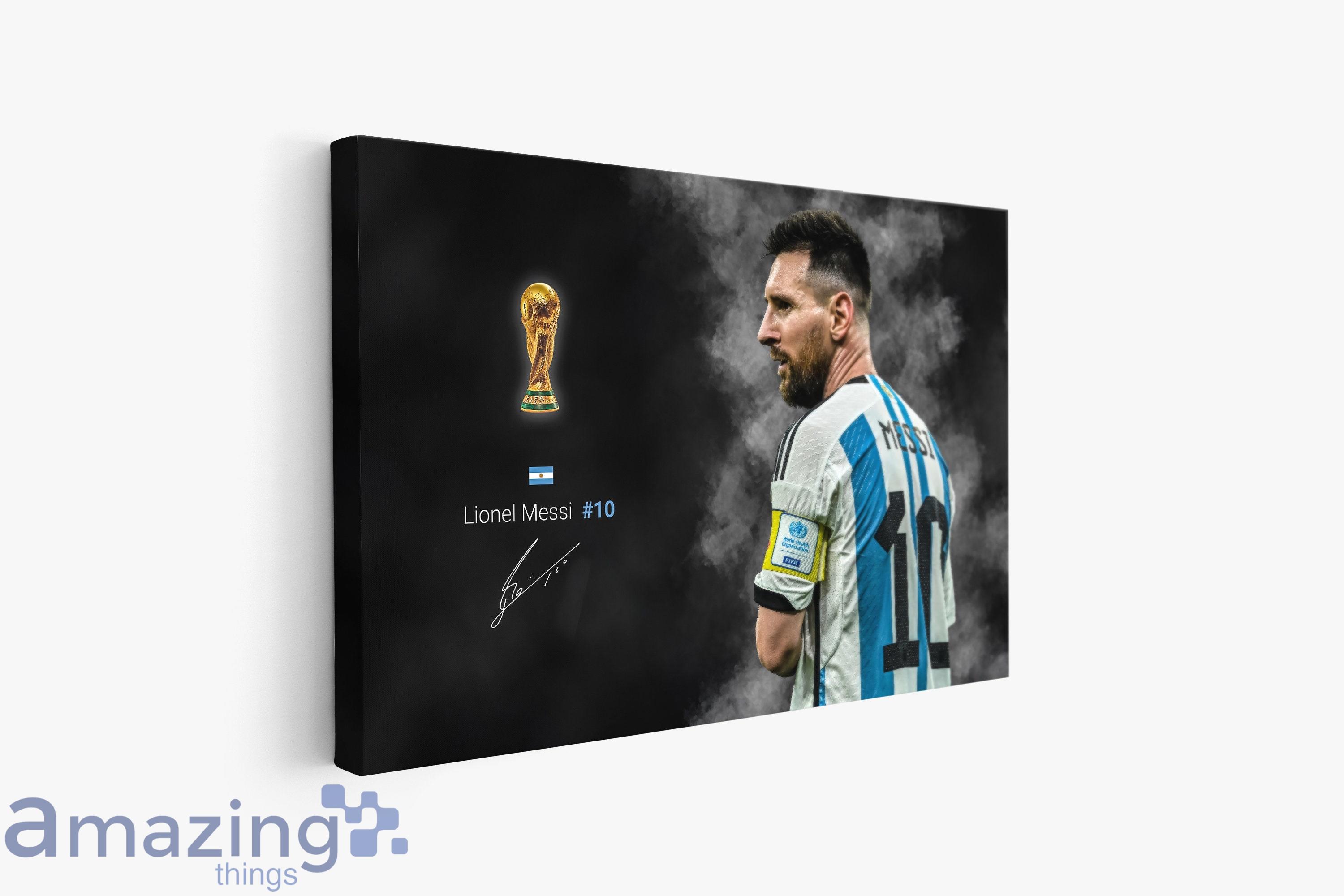 Leo Messi World Cup 2022 Poster or Canvas Gift For Fans image Leo Messi World Cup 2022 Poster or Canvas Gift For Fans Product Photo 3