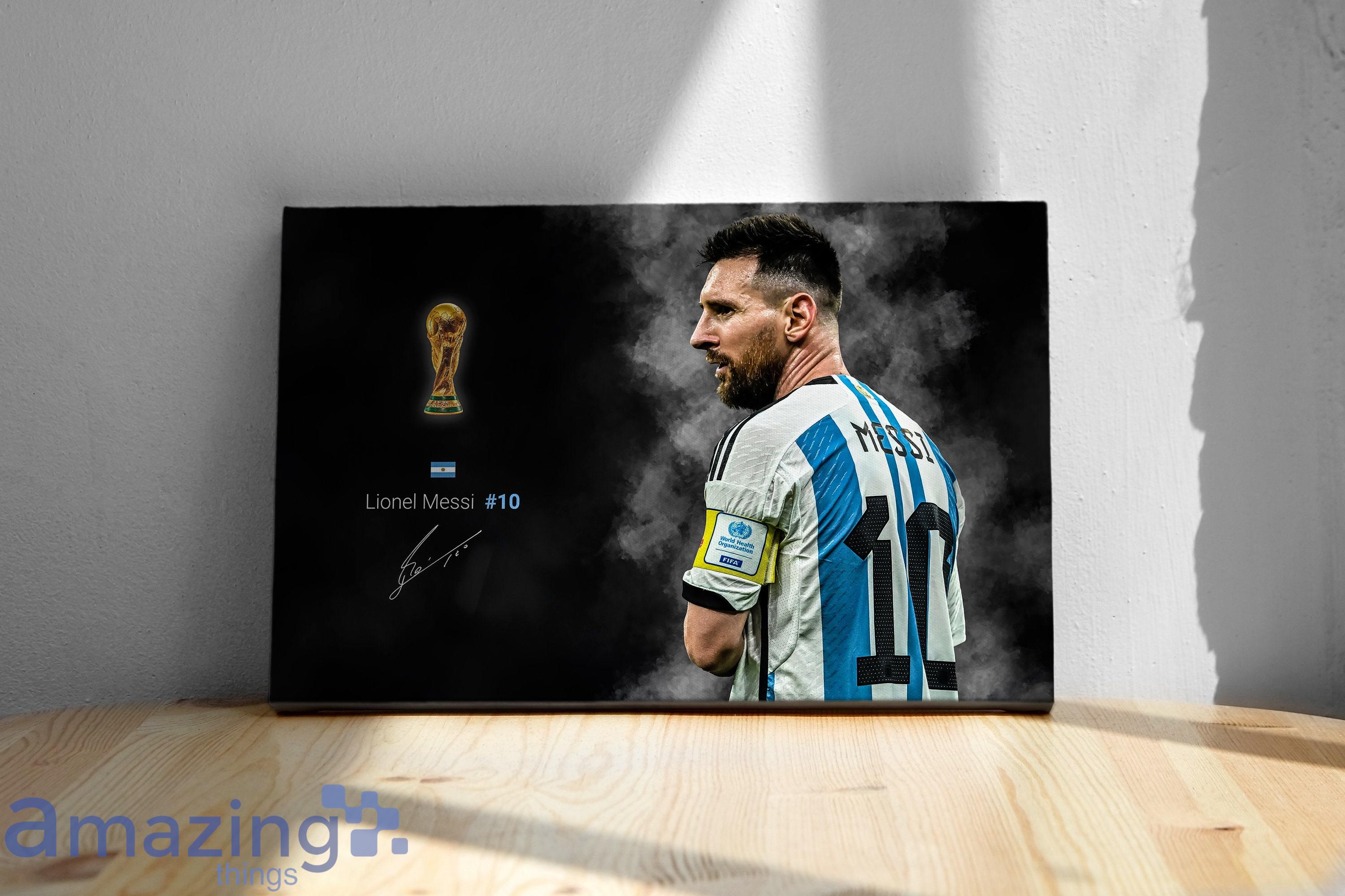 Leo Messi World Cup 2022 Poster or Canvas Gift For Fans image Leo Messi World Cup 2022 Poster or Canvas Gift For Fans Product Photo 4